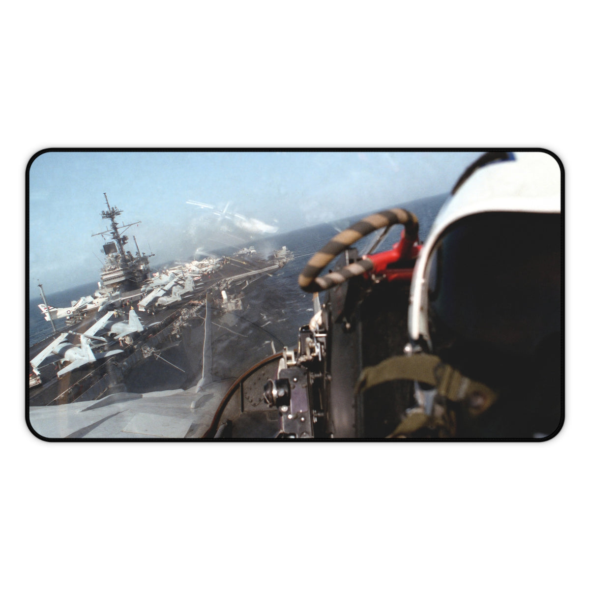 F-14 Tomcat Launch Desk Mat - I Love a Hangar