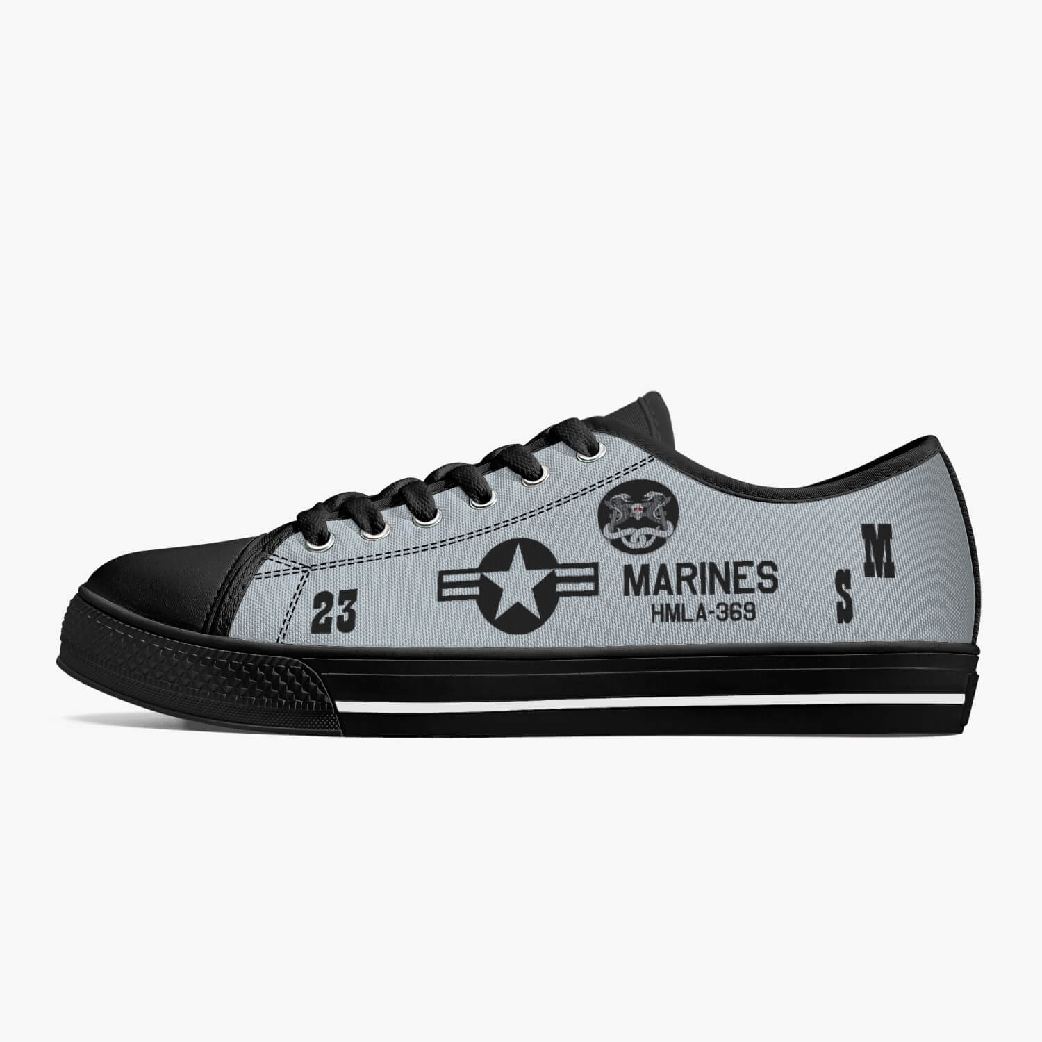 HMLA-369 "Gunfighters" Low Top Canvas Shoes - I Love a Hangar