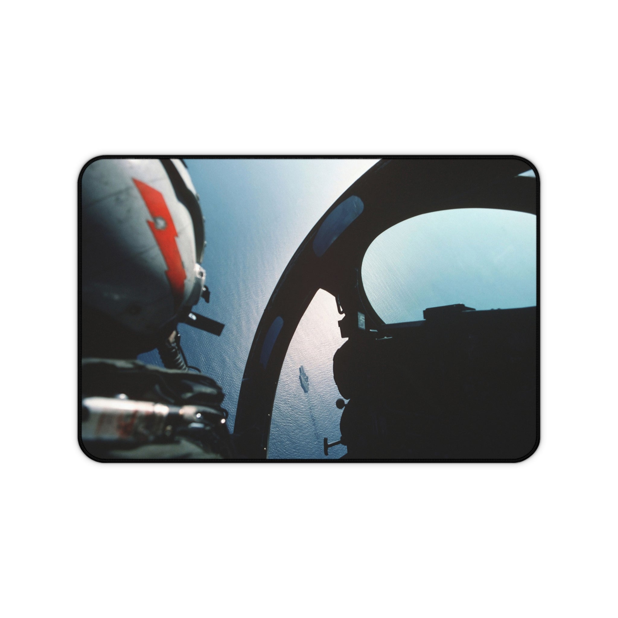 A-6 Intruder Looking Down Desk Mat - I Love a Hangar