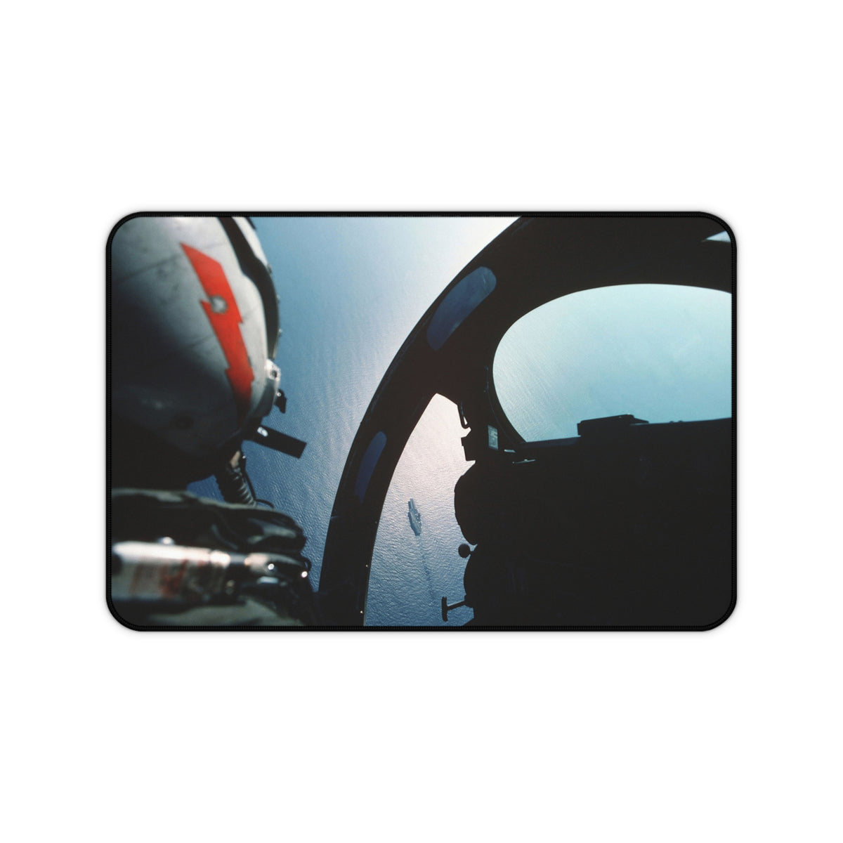 A-6 Intruder Looking Down Desk Mat - I Love a Hangar