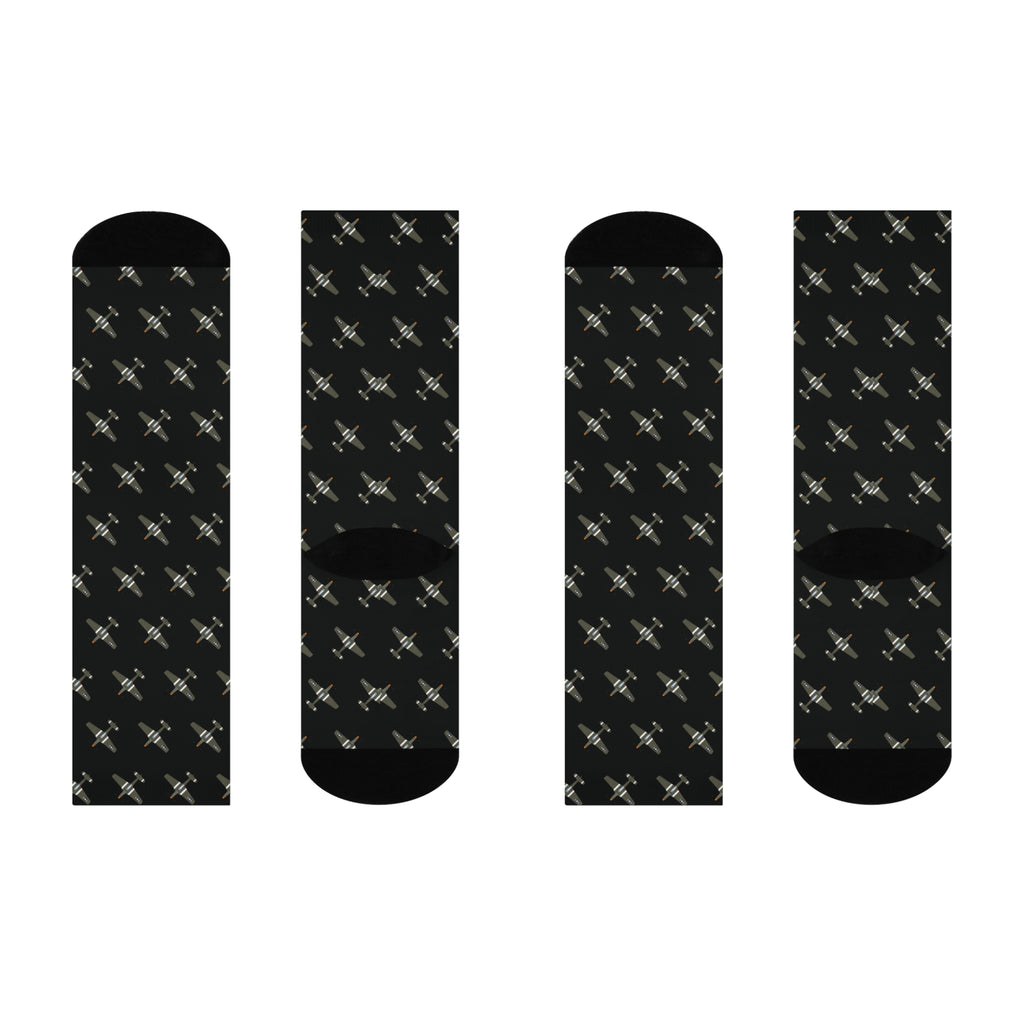 P-51 Mustang Cushioned Crew Socks