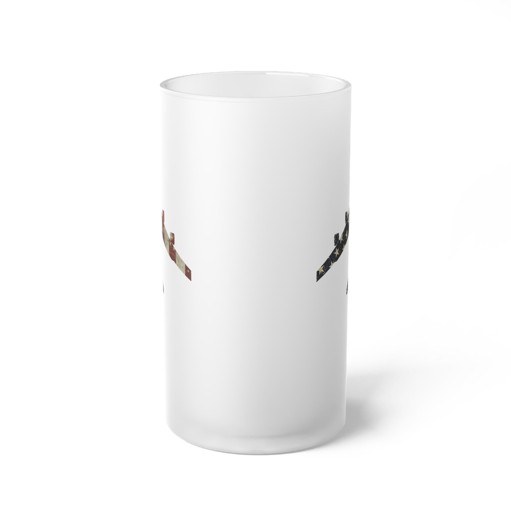 B-52 Stratofortress Frosted Glass 16oz (473ml) Beer Mug - I Love a Hangar