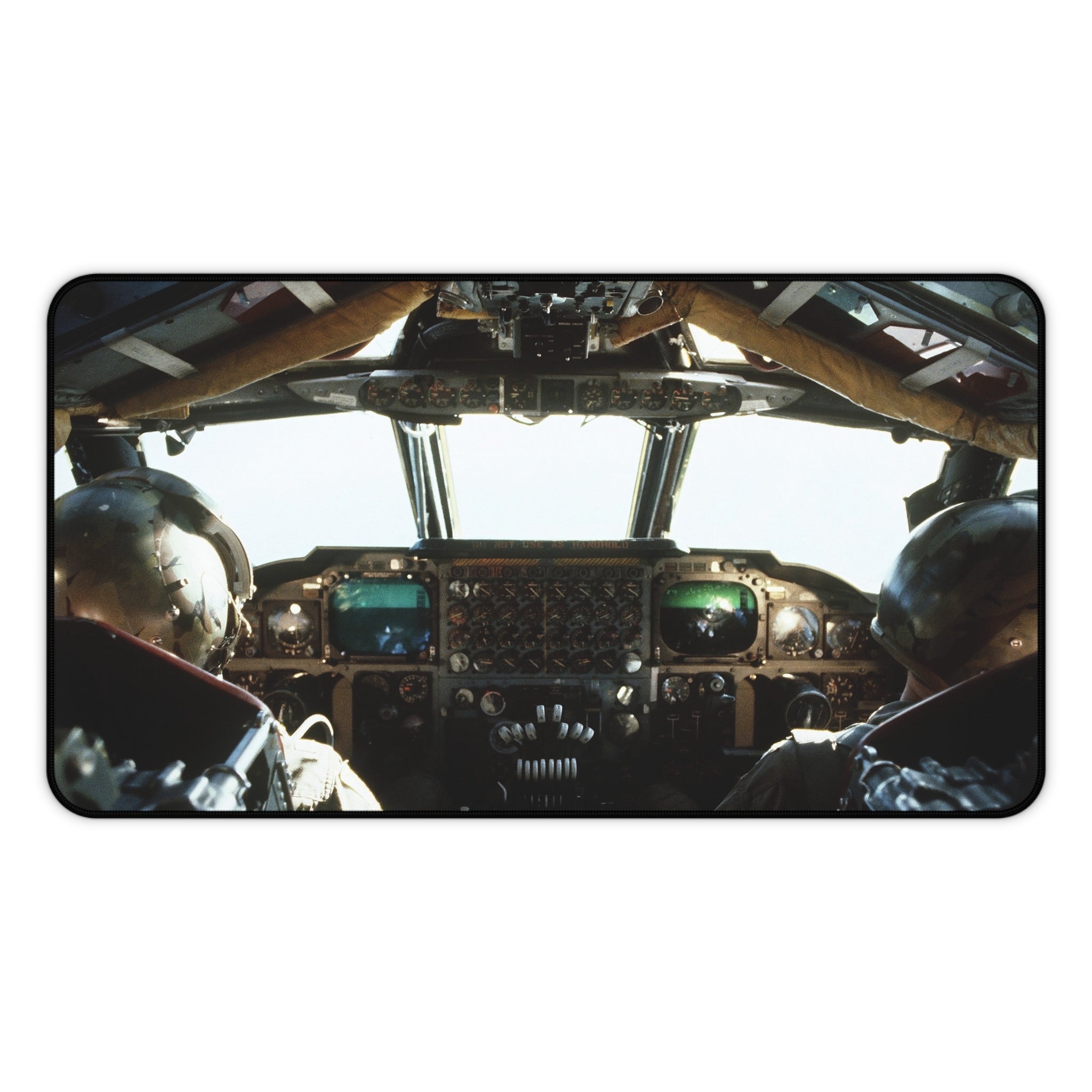 B-52 Stratofortress Cockpit Desk Mat - I Love a Hangar