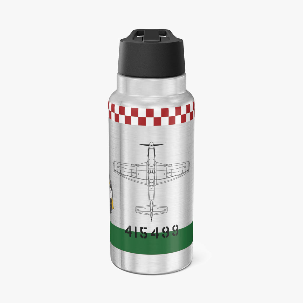 P-51 "Punkie II" Tumbler, 32oz (950ml) - I Love a Hangar