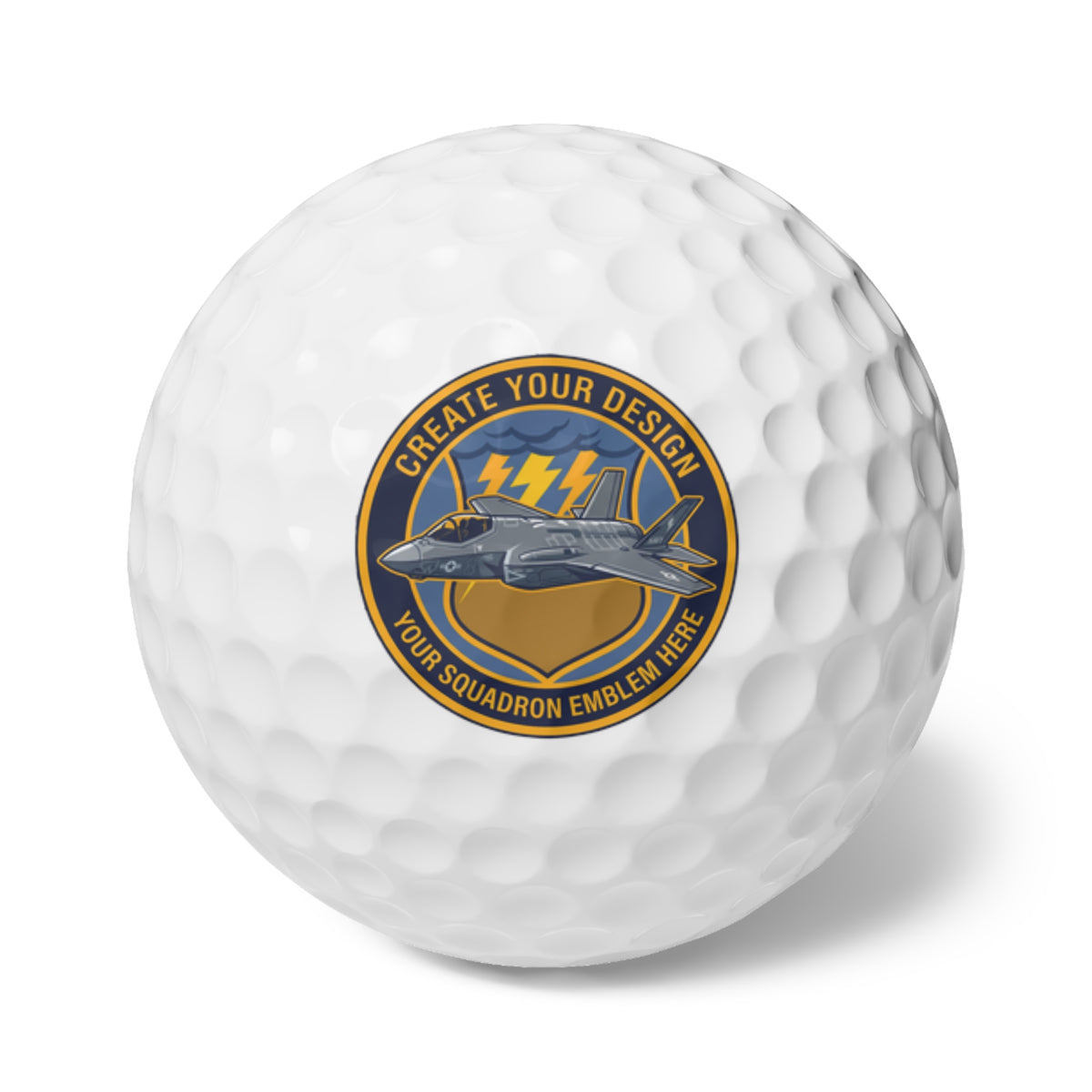 Custom Squadron  Golf Balls (6 pack)