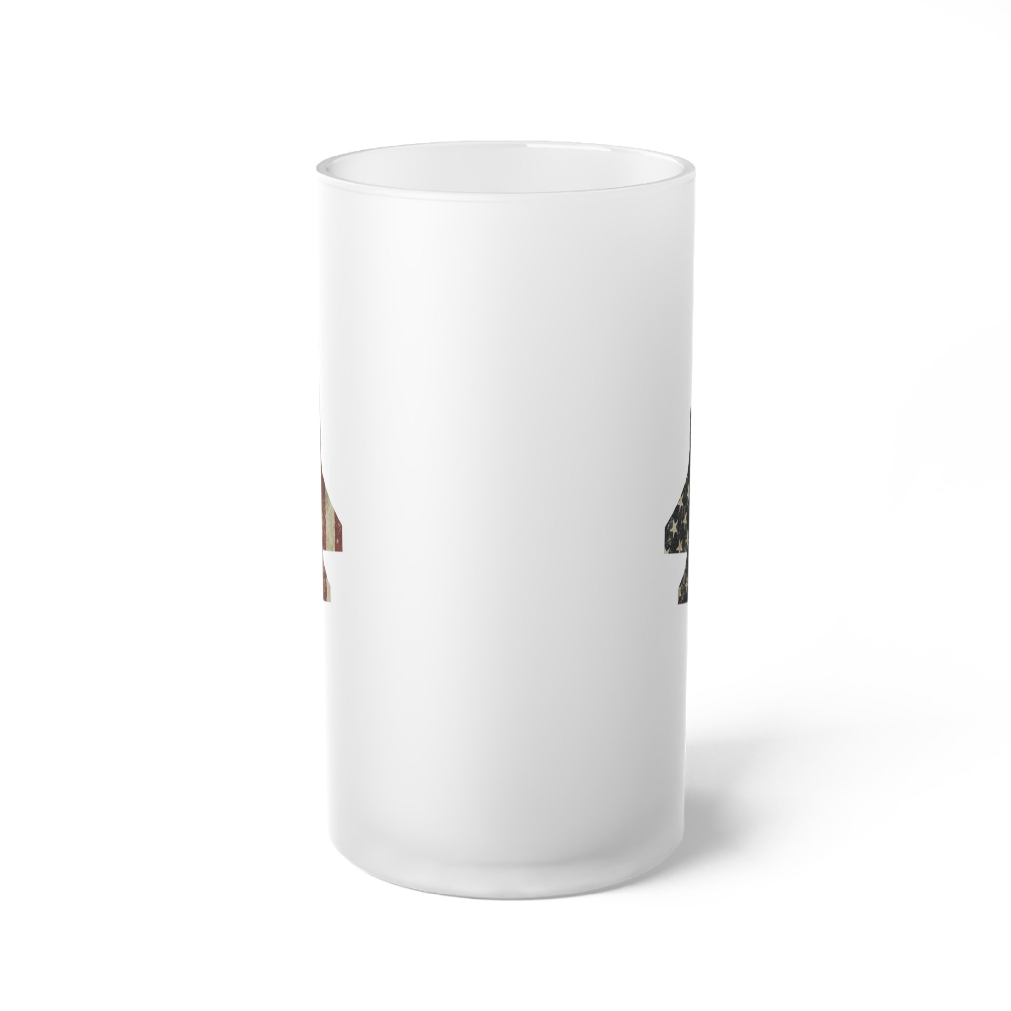 F-35 Lightning II Frosted Glass 16oz (473ml) Beer Mug - I Love a Hangar
