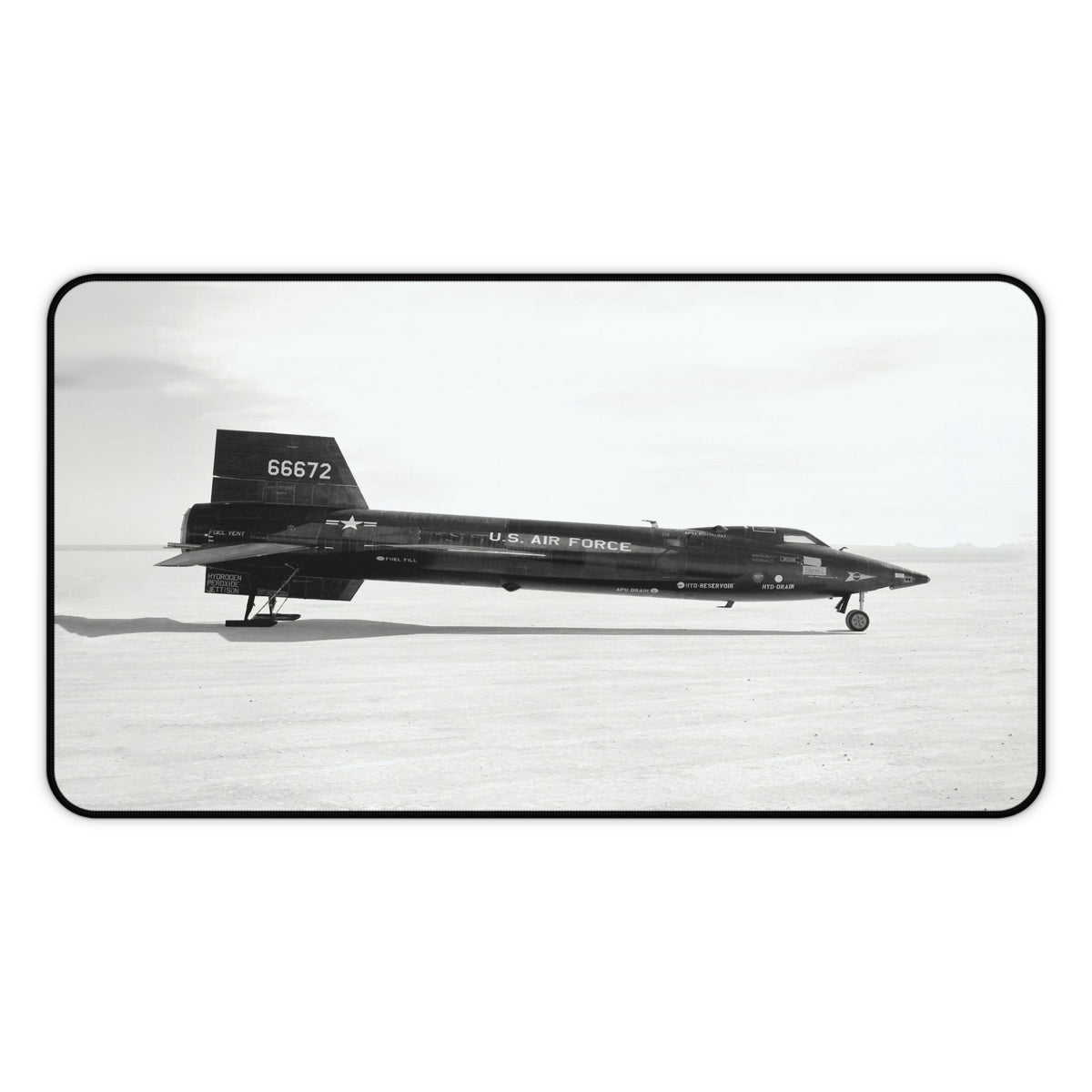 X-15 Desk Mat - I Love a Hangar