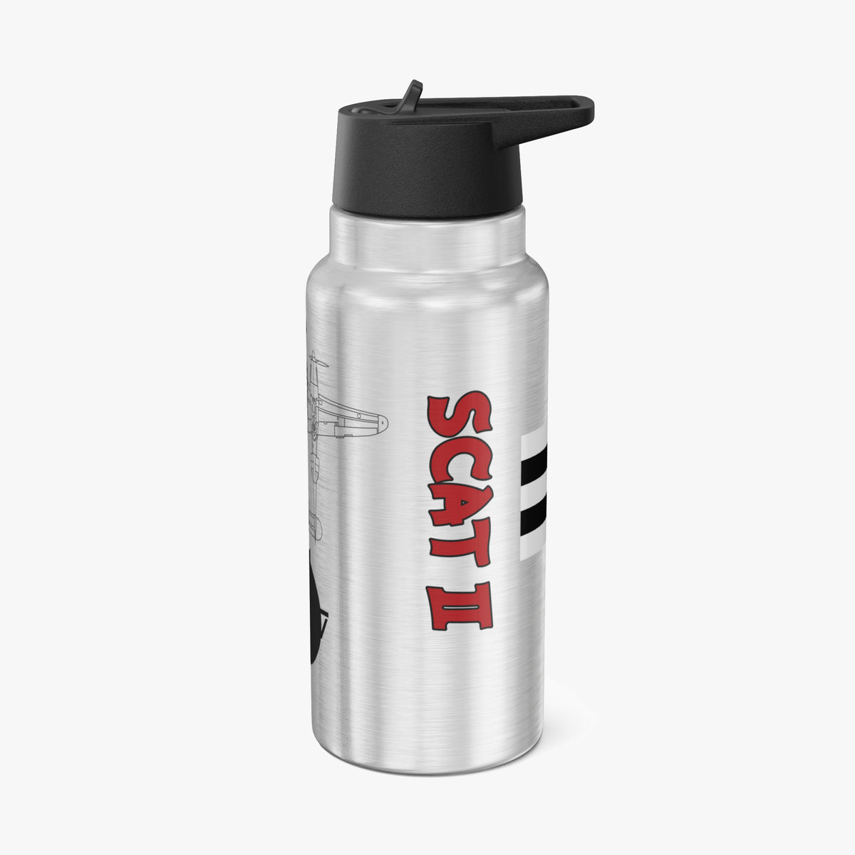 P-38 "SCAT II" Inspired Tumbler, 32oz (950ml) - I Love a Hangar