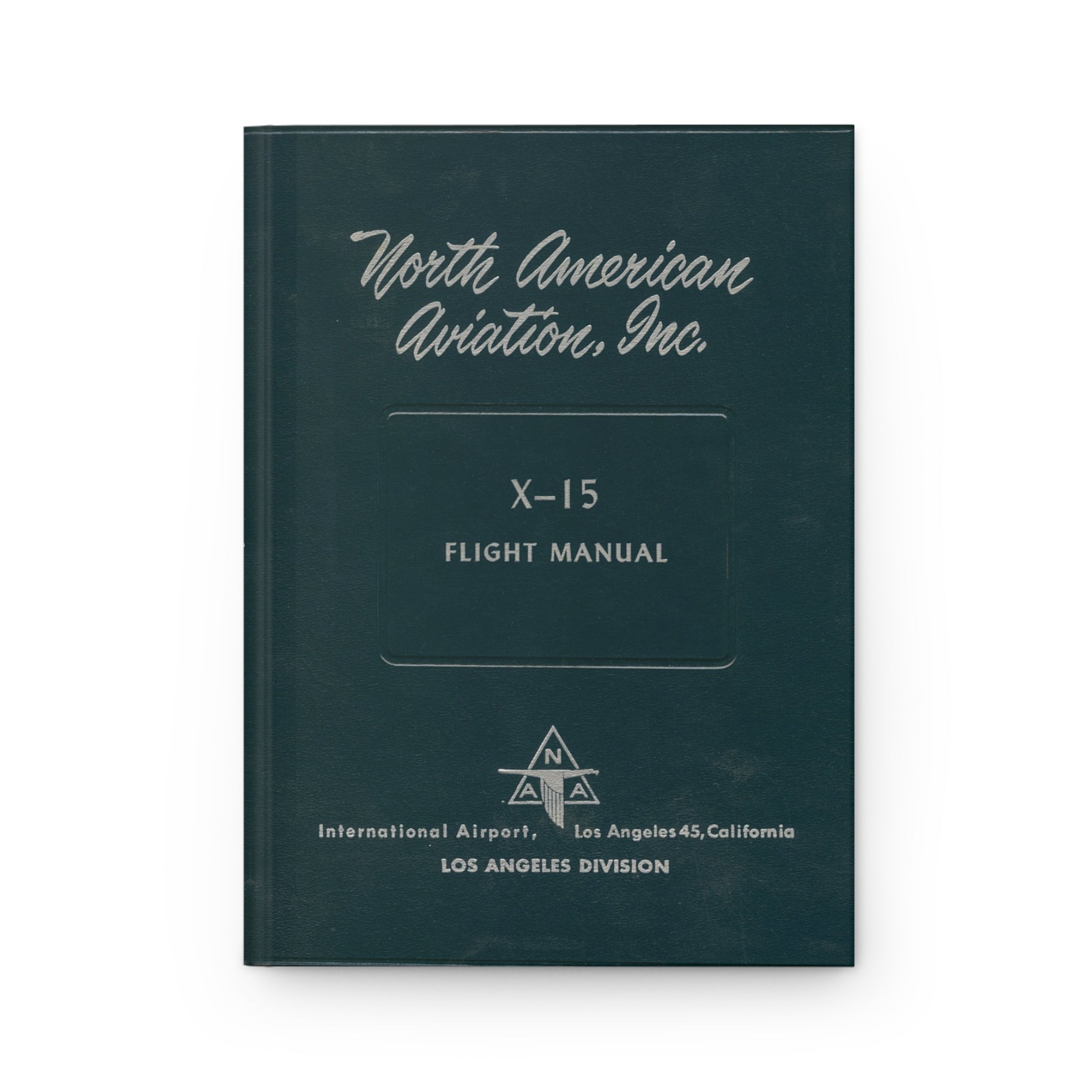 X-15 Inspired Hardcover Journal - I Love a Hangar