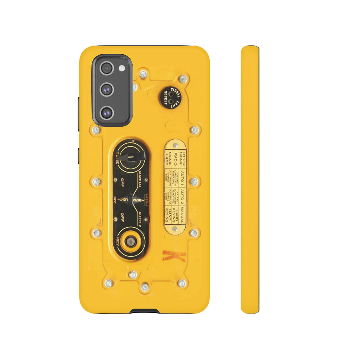 SCR-578 "Gibson Girl" Survival Radio Style Tough Phone Cases – Samsung Galaxy Compatible