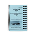 A-6 Intruder NATOPS Inspired Spiral Notebook - I Love a Hangar