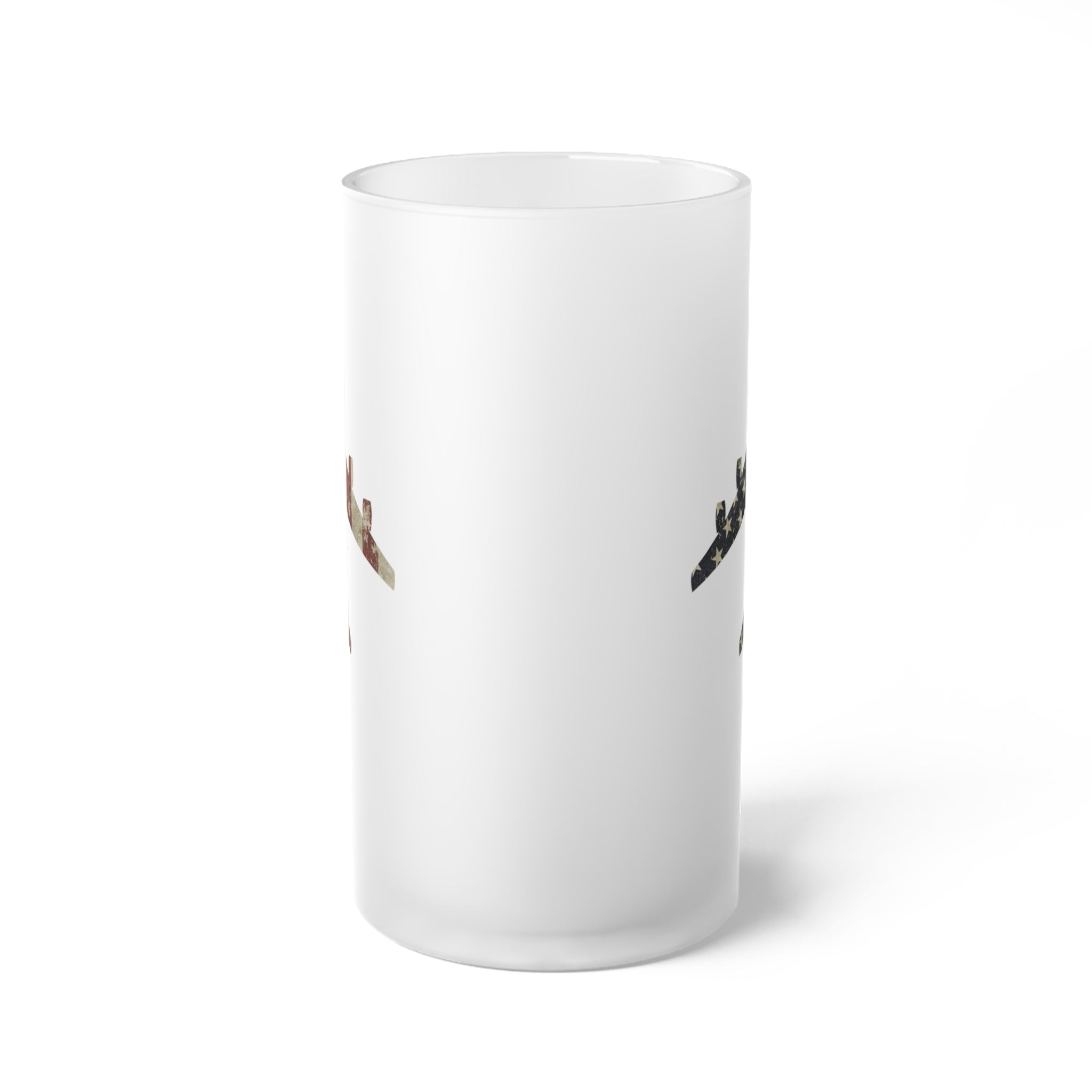 KC-135 Stratotanker Frosted Glass 16oz (473ml) Beer Mug - I Love a Hangar