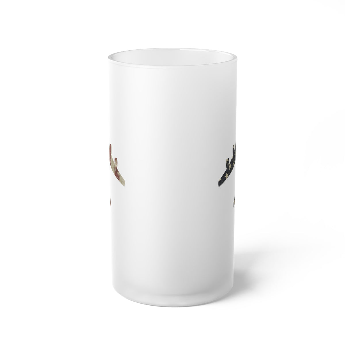 KC-135 Stratotanker Frosted Glass 16oz (473ml) Beer Mug - I Love a Hangar