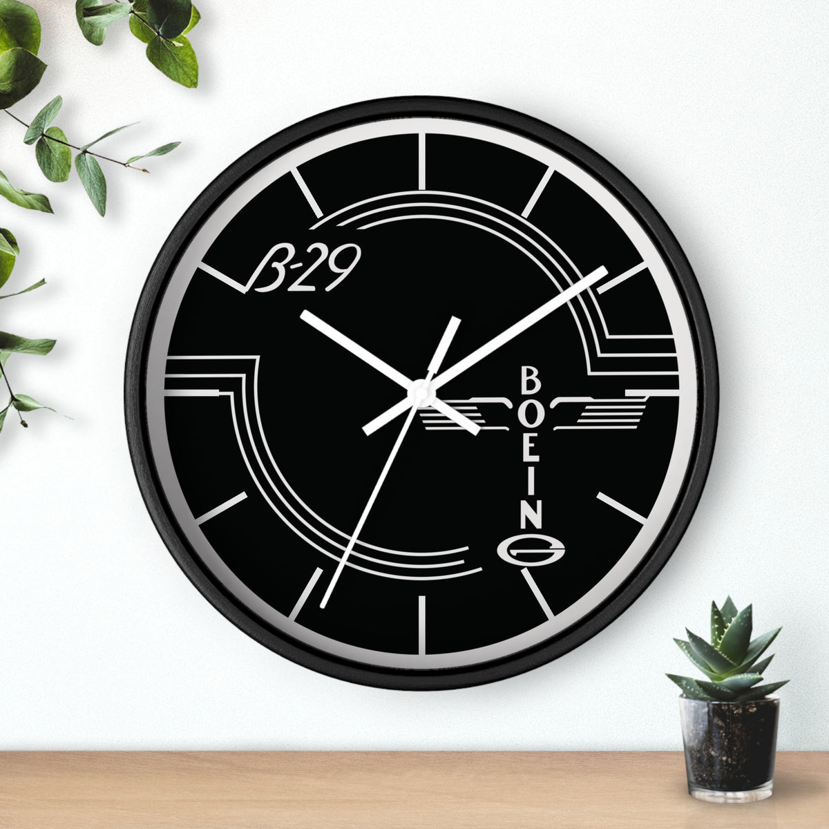 B-29 Yoke Cap Wall Clock - I Love a Hangar