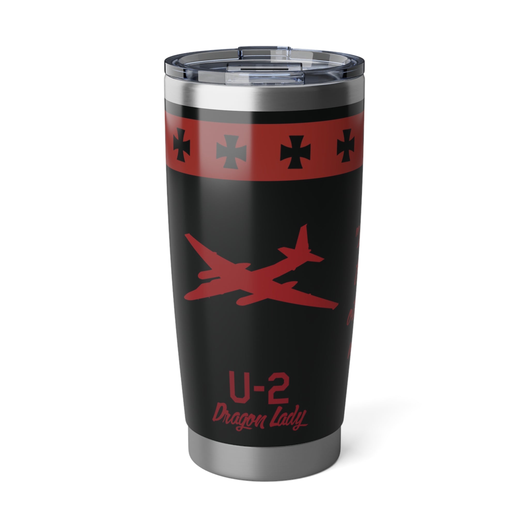 U-2 "Dragon Lady" 20oz (590ml) Stainless Steel Tumbler