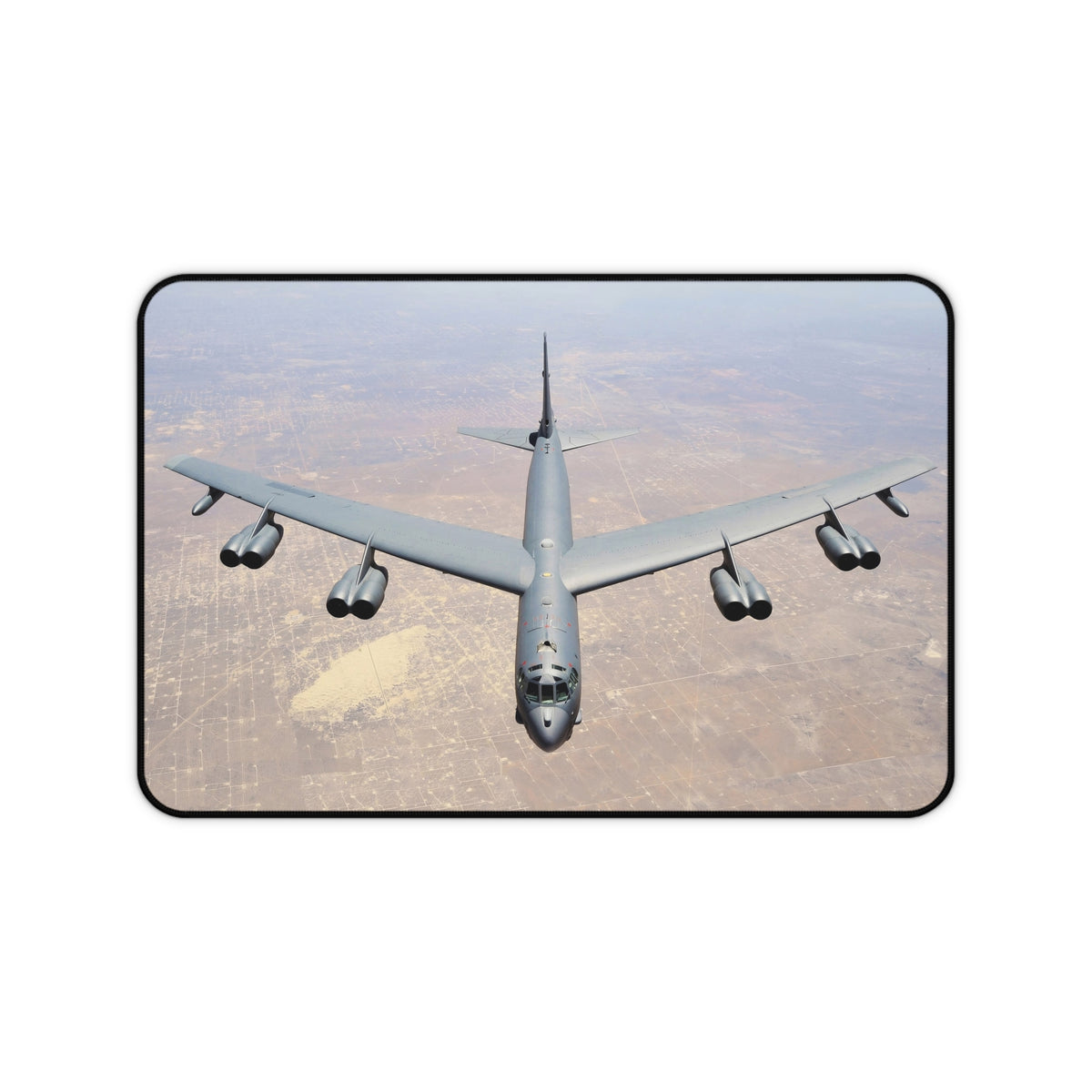 B-52 Stratofortress From Above Desk Mat - I Love a Hangar