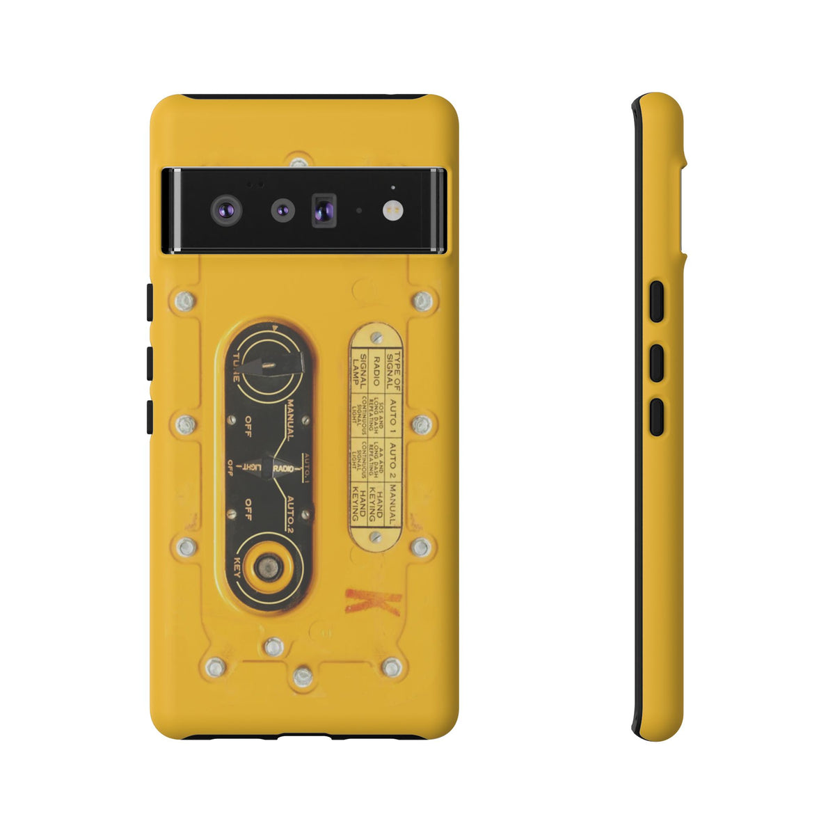 SCR-578 "Gibson Girl" Survival Radio Style Tough Phone Cases – Google Pixel Compatible