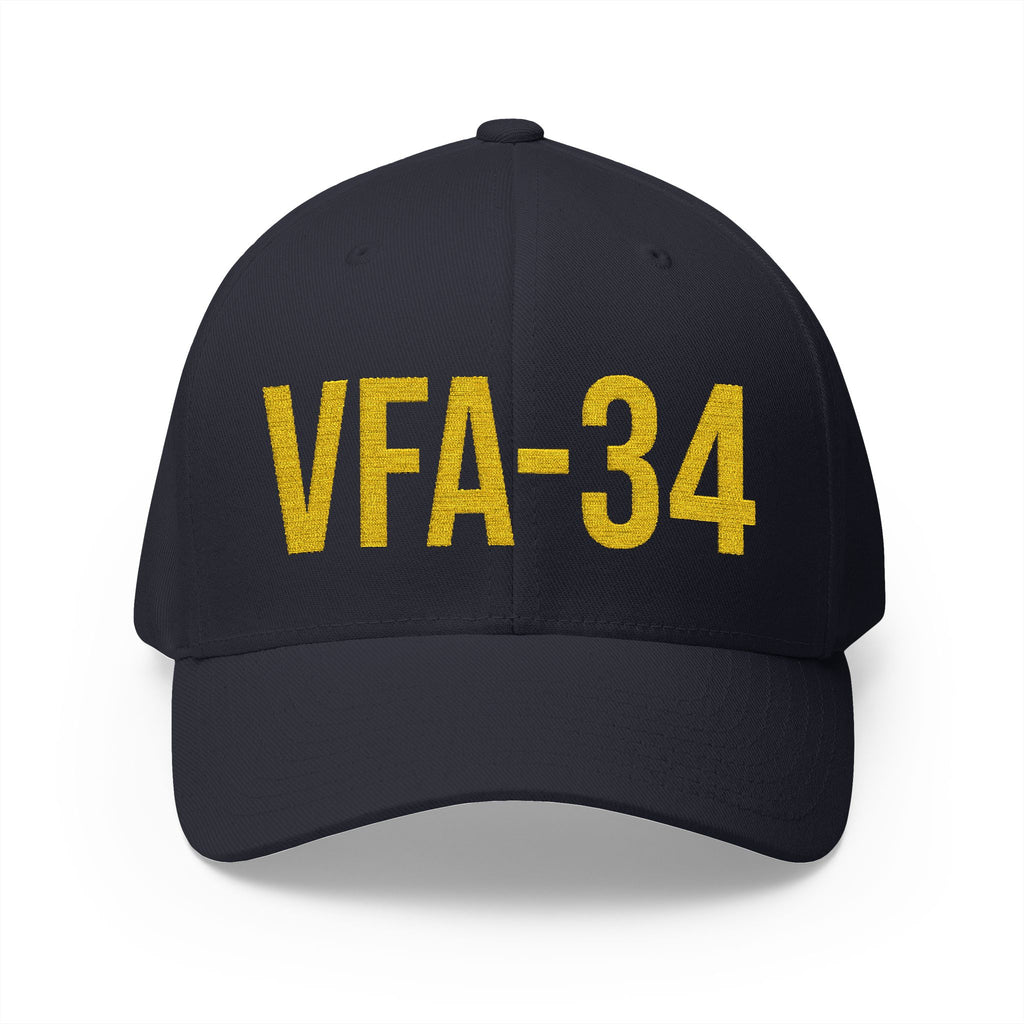 Custom Squadron Embroidered Structured Twill Cap