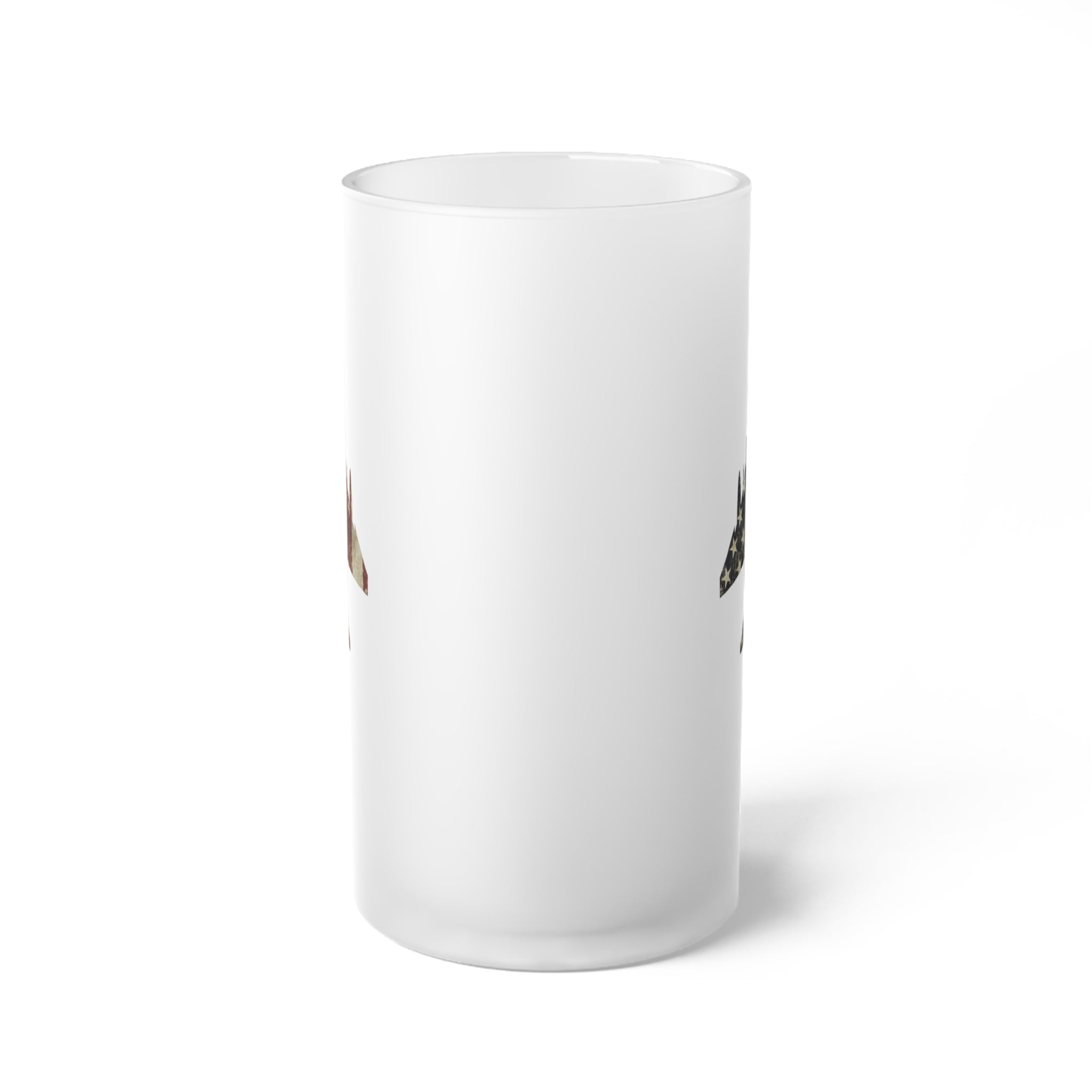 F-4 Phantom Frosted Glass 16oz (473ml) Beer Mug - I Love a Hangar