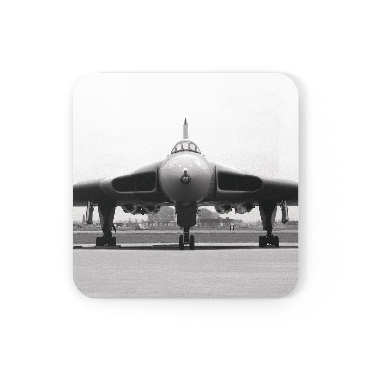 Vulcan Cork Back Coaster - I Love a Hangar