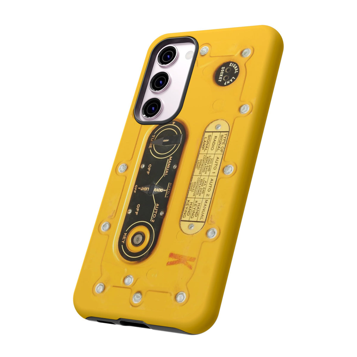 SCR-578 "Gibson Girl" Survival Radio Style Tough Phone Cases – Samsung Galaxy Compatible