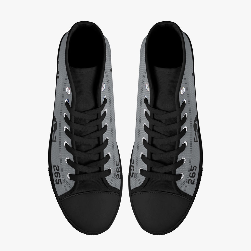 A-10 "Red Devils" High Top Canvas Shoes - I Love a Hangar