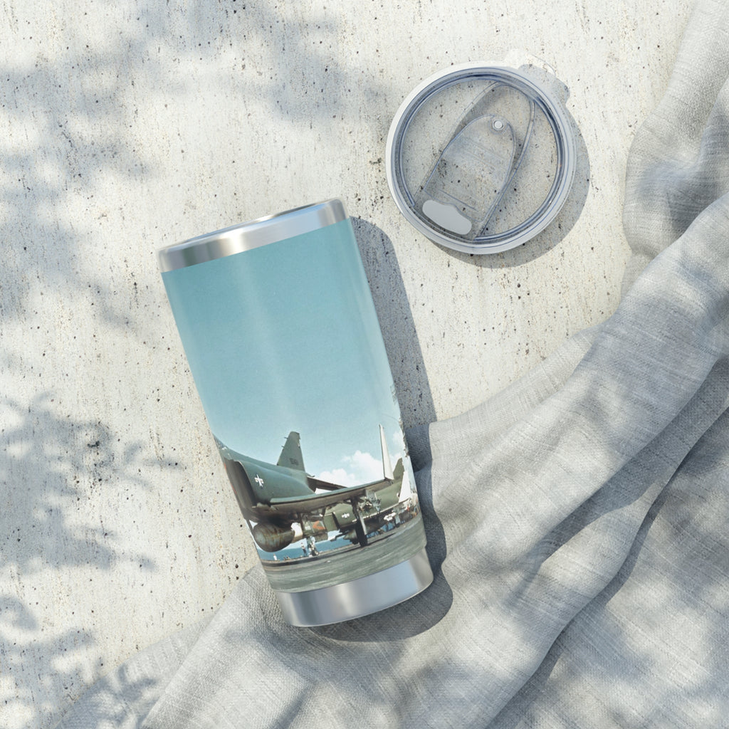 F-4G Phantom 20oz (590ml) Stainless Steel Tumbler - I Love a Hangar