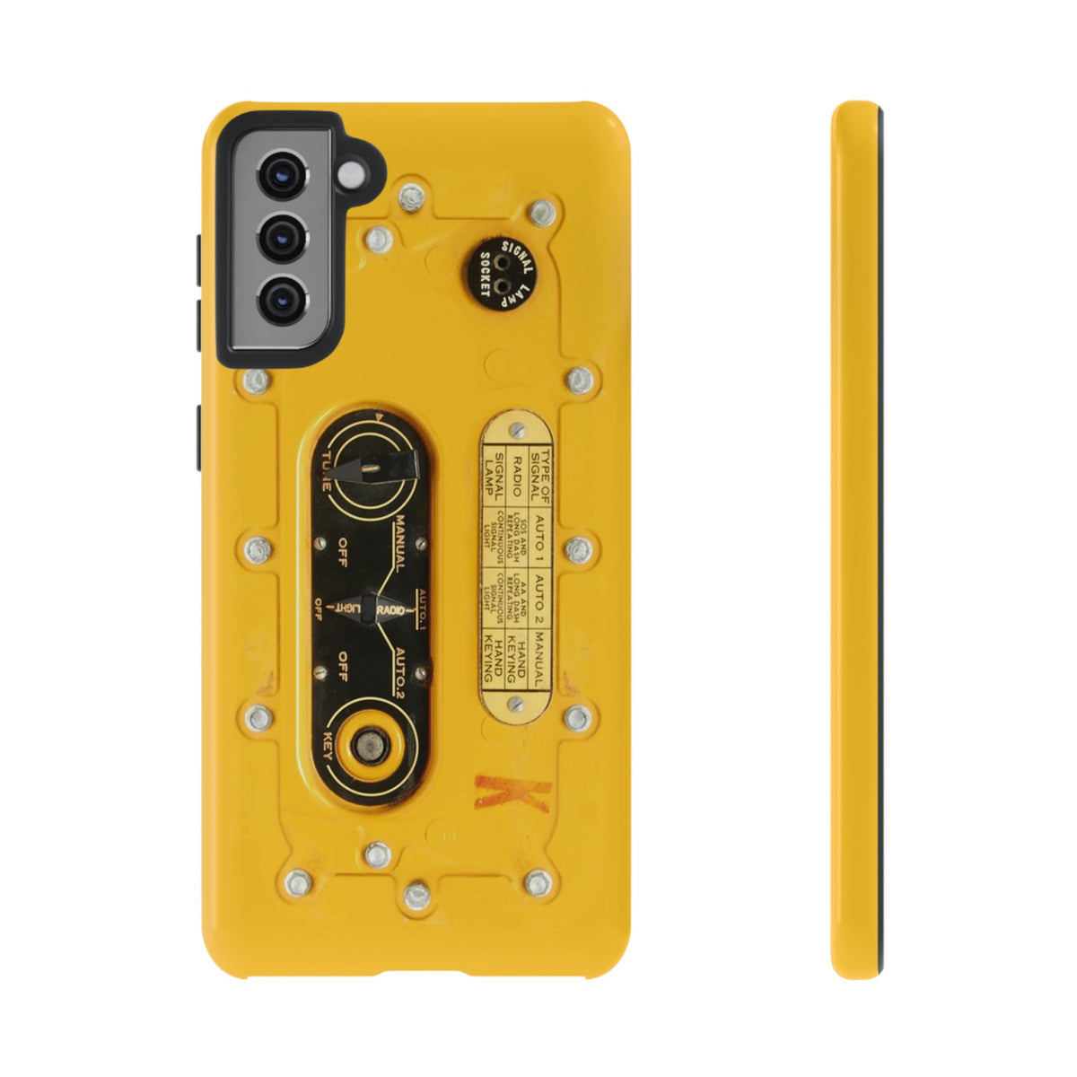 SCR-578 "Gibson Girl" Survival Radio Style Tough Phone Cases – Samsung Galaxy Compatible