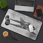 P-38 Lightning Desk Mat - I Love a Hangar
