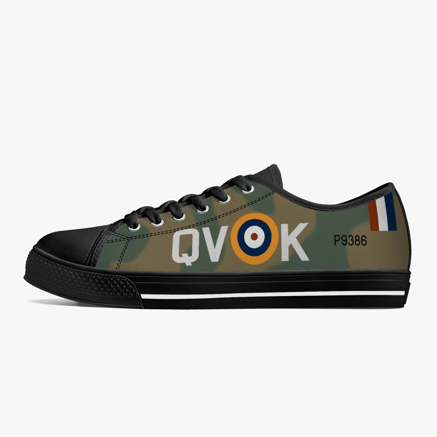 Spitfire "QV-K" Low Top Canvas Shoes - I Love a Hangar