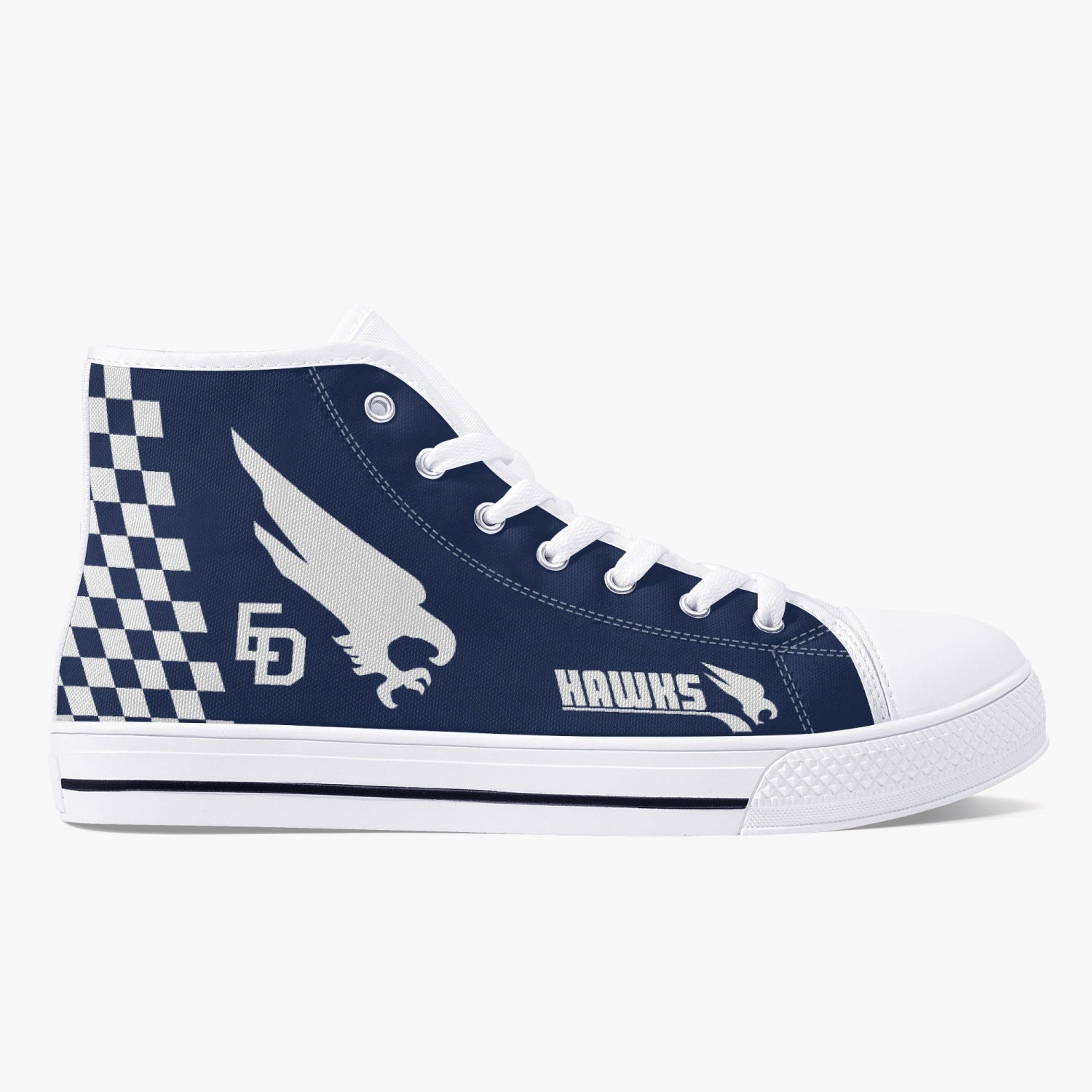 VMFA-533 "Hawks" High Top Canvas Shoes - I Love a Hangar