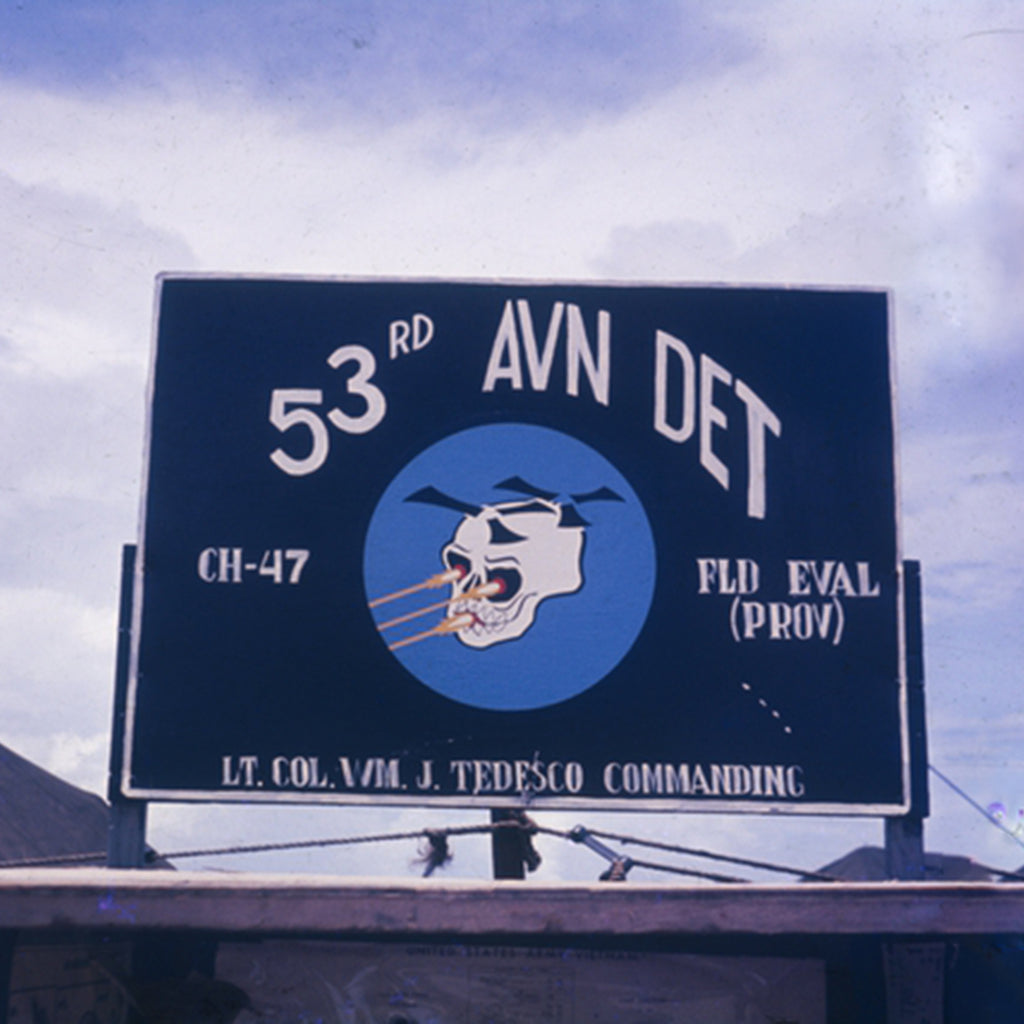 53rd Aviation Detachment Flag - I Love a Hangar