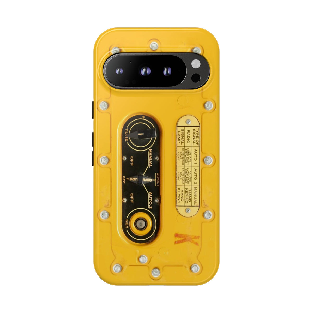 SCR-578 "Gibson Girl" Survival Radio Style Tough Phone Cases – Google Pixel Compatible
