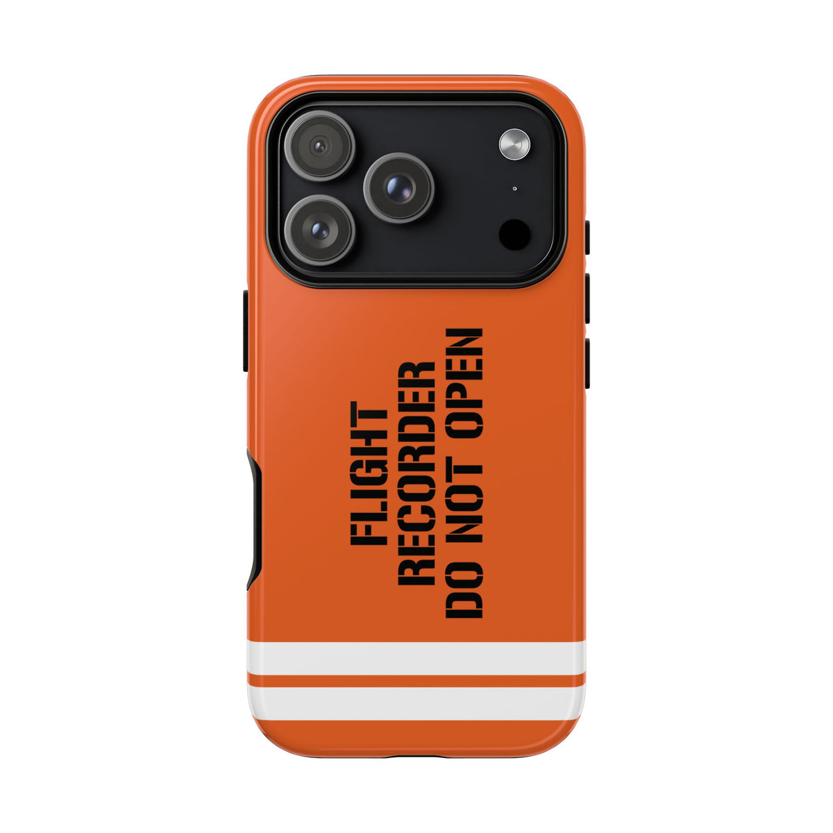 Flight Data Recorder Style Tough Phone Cases – iPhone Compatible