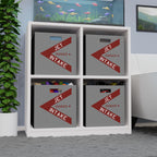 Danger: Jet Intake Felt Storage Box - I Love a Hangar