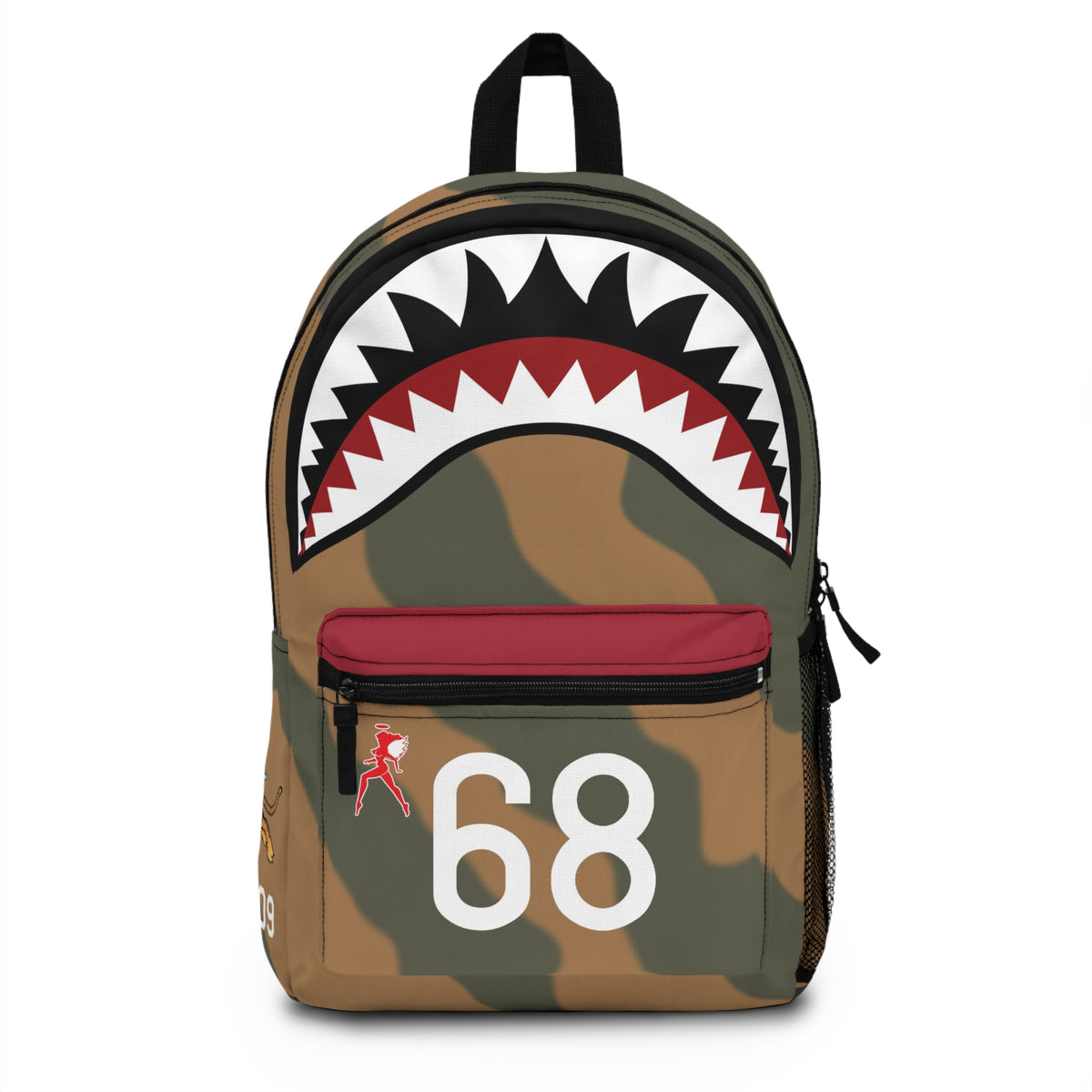 P-40 "White 68" of Charles Older Backpack - I Love a Hangar