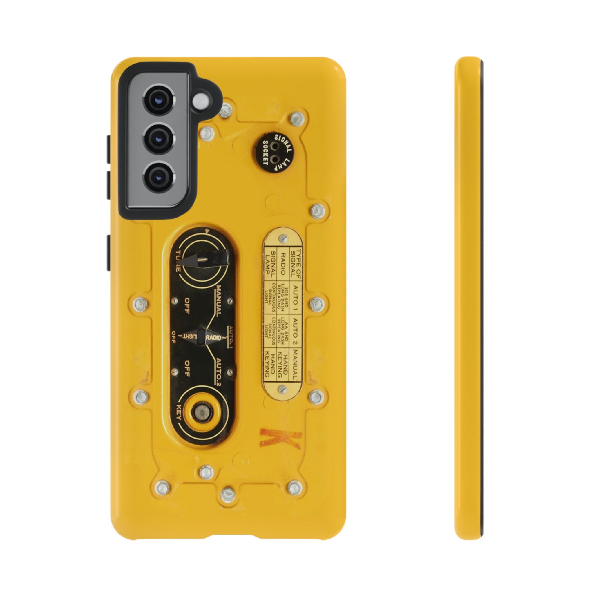 SCR-578 "Gibson Girl" Survival Radio Style Tough Phone Cases – Samsung Galaxy Compatible