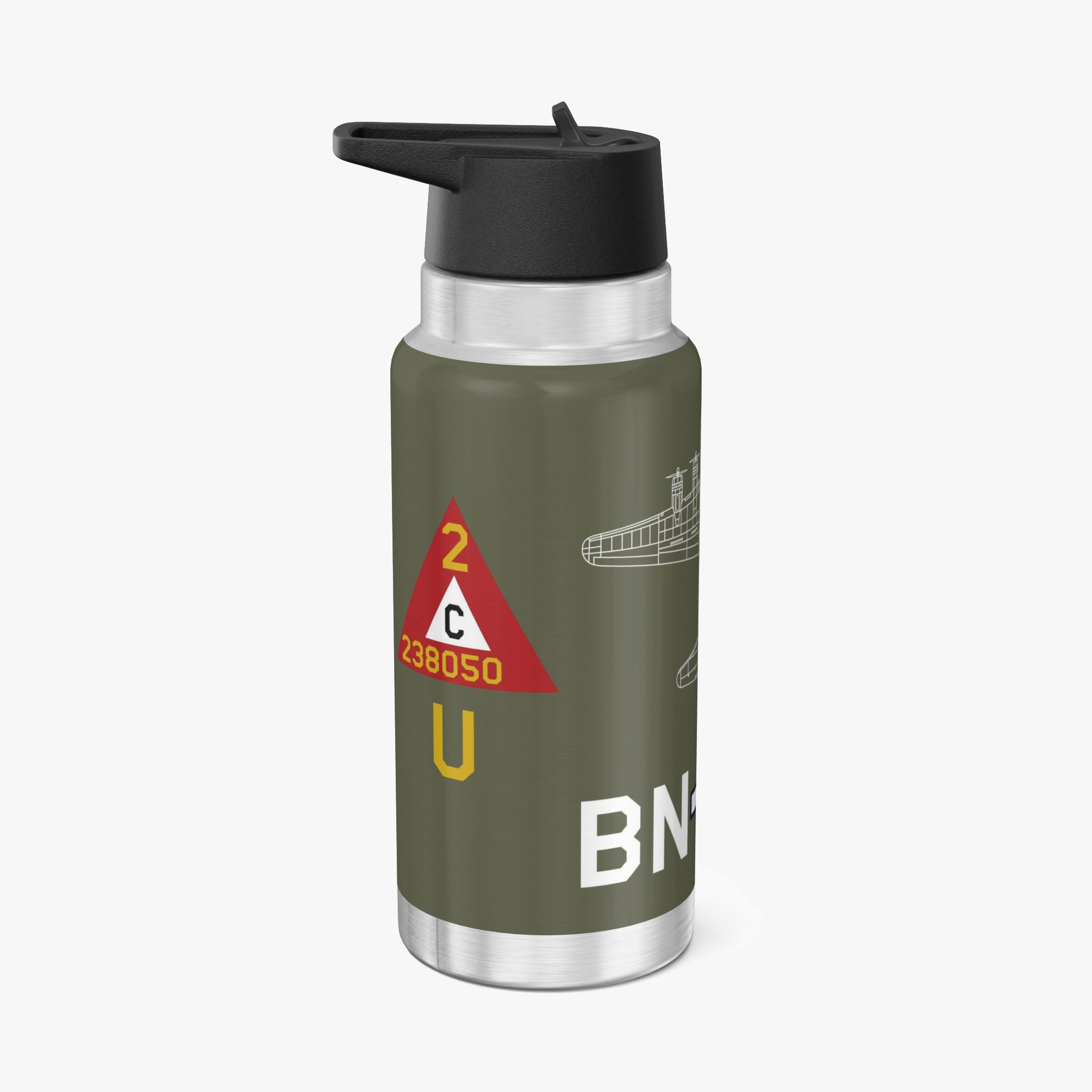 B-17 "Thunder Bird" Tumbler, 32oz (950ml) - I Love a Hangar