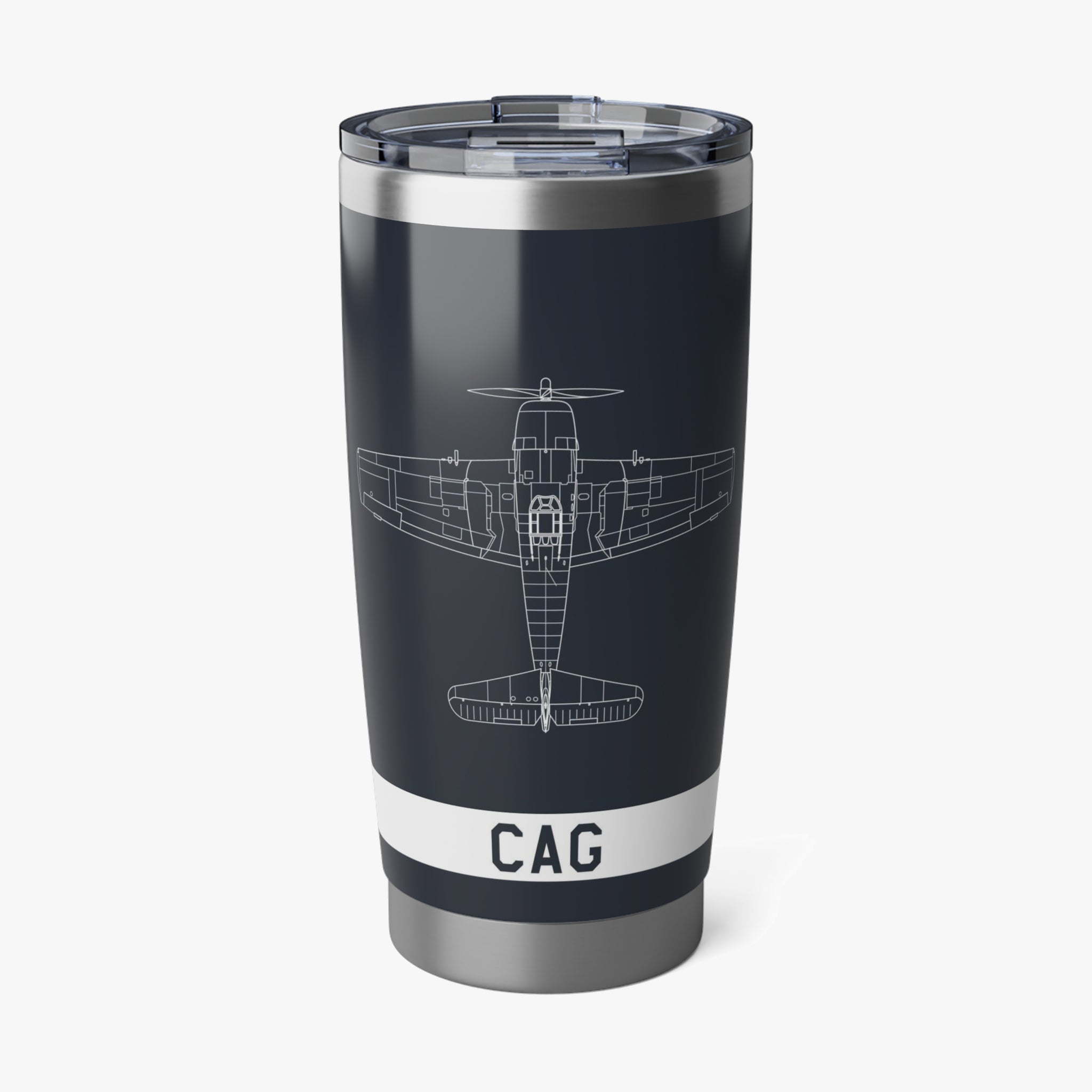 F6F Hellcat "Minsi III" Inspired 20oz (590ml) Stainless Steel Tumbler - I Love a Hangar