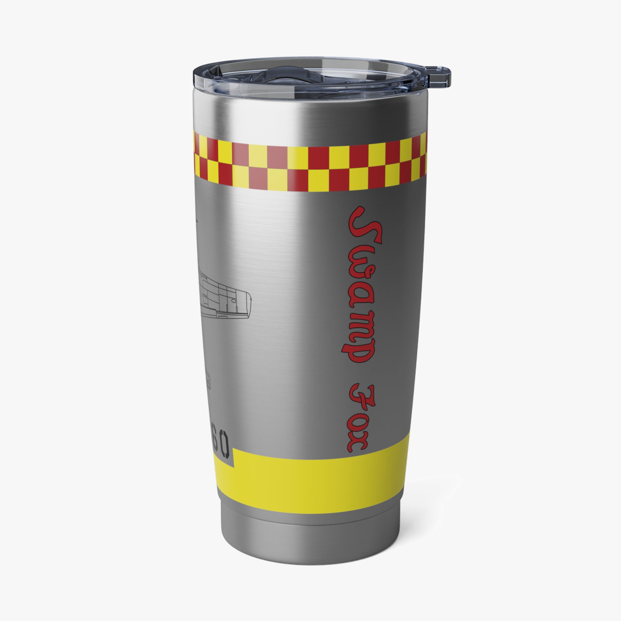 P-51 "Swamp Fox" Inspired 20oz (590ml) Stainless Steel Tumbler - I Love a Hangar