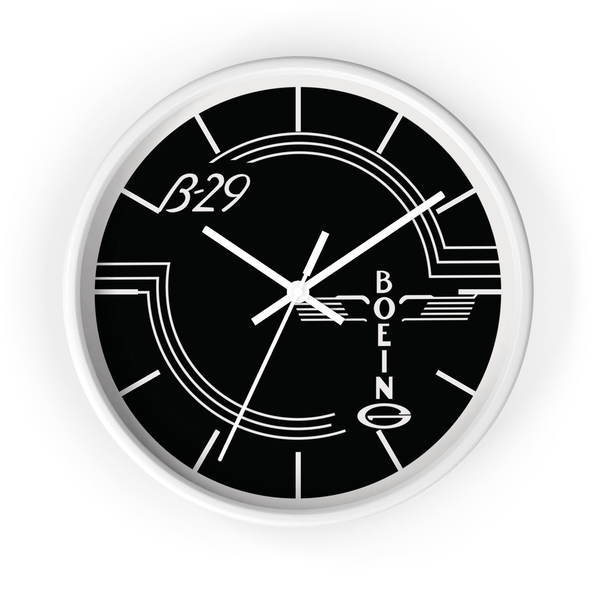 B-29 Yoke Cap Wall Clock - I Love a Hangar