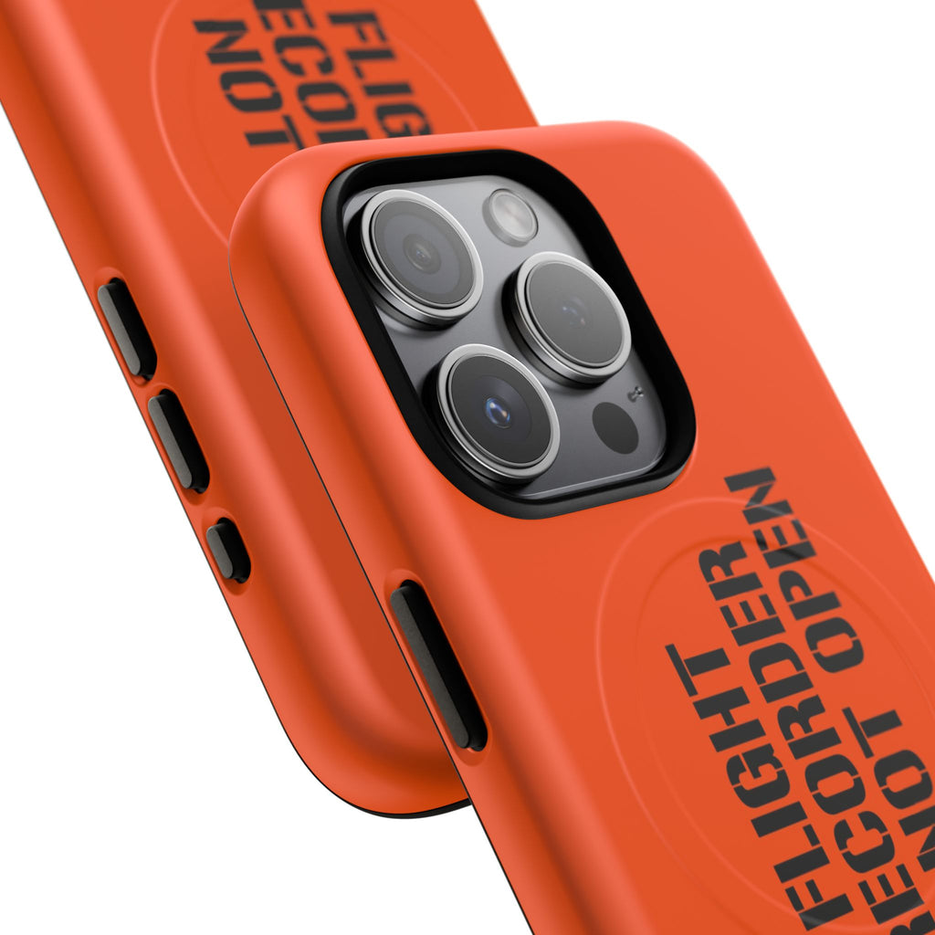 Flight Data Recorder Style Tough Magnetic Phone Cases – iPhone Compatible