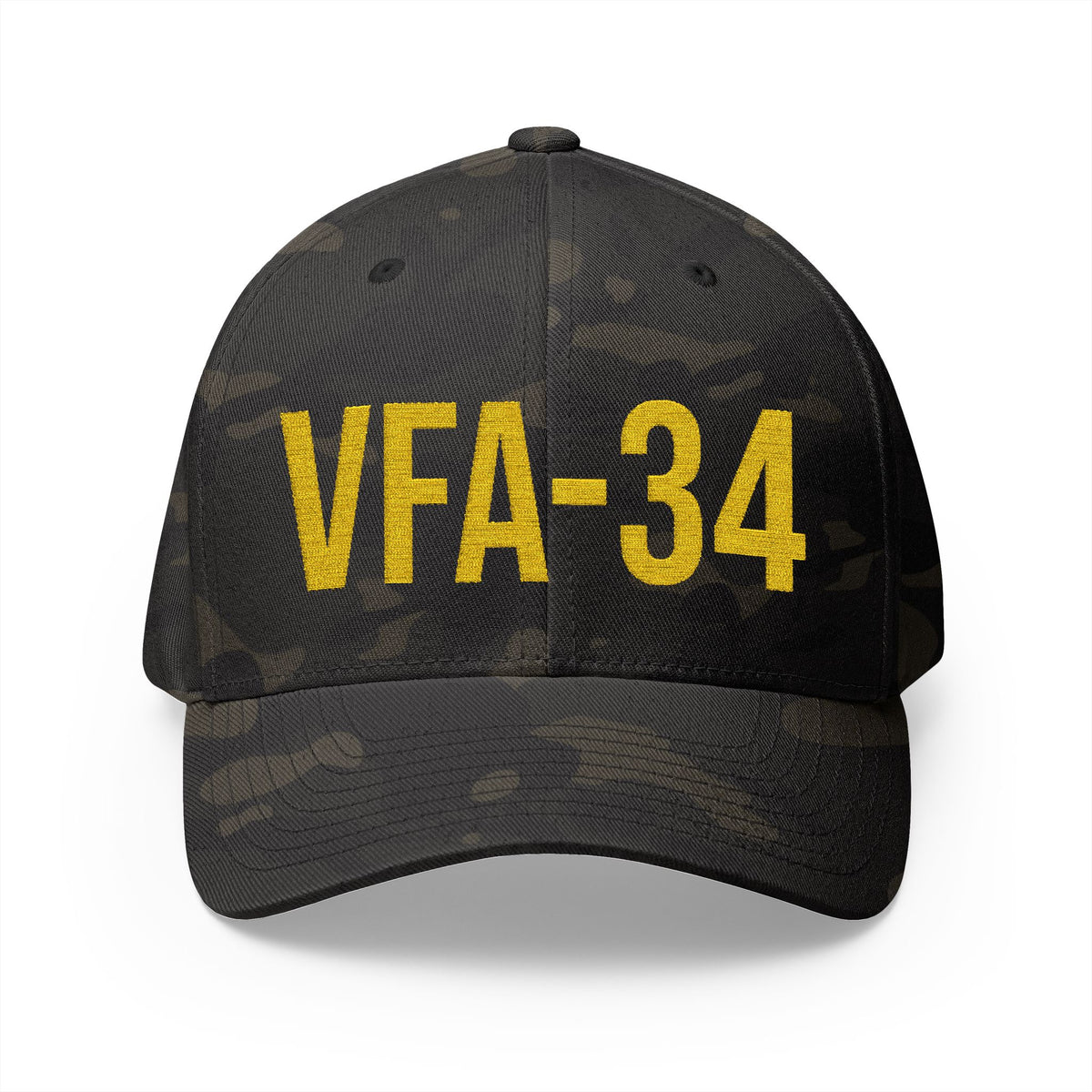 Custom Squadron Embroidered Structured Twill Cap