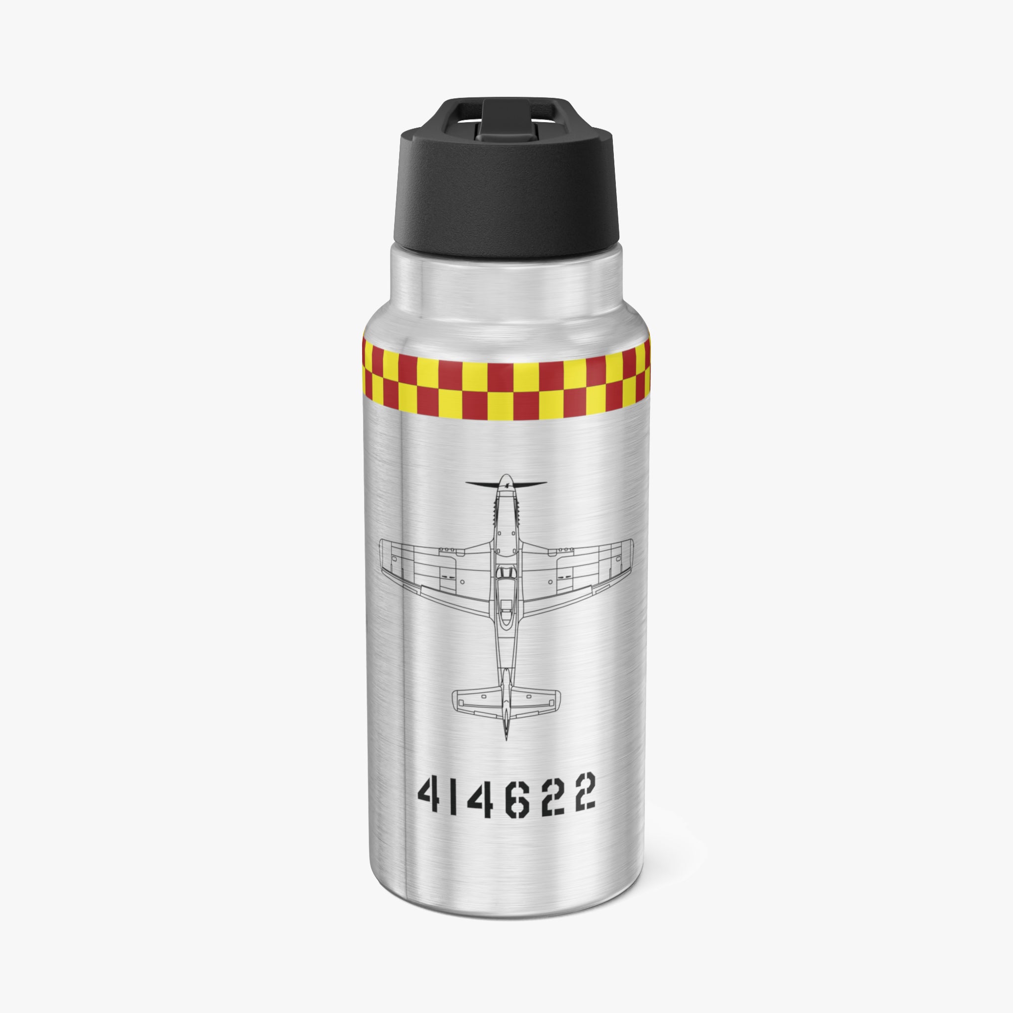 P-51 "Nooky Booky IV" Tumbler, 32oz (950ml) - I Love a Hangar