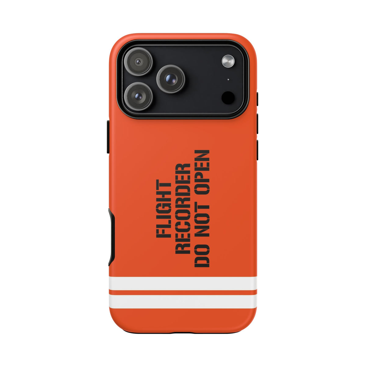 Flight Data Recorder Style Tough Phone Cases – iPhone Compatible