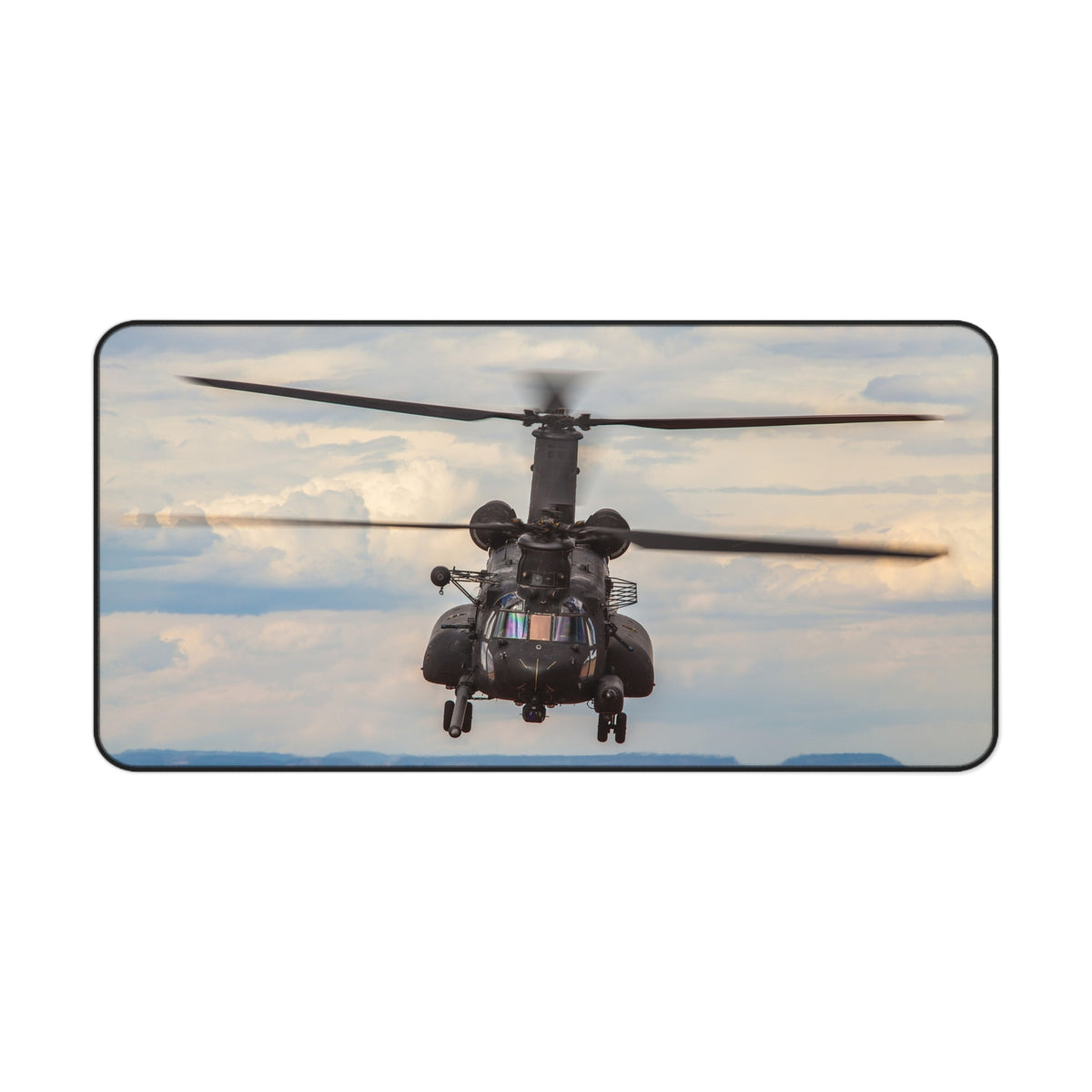 MH-47 Chinook Desk Mat - I Love a Hangar