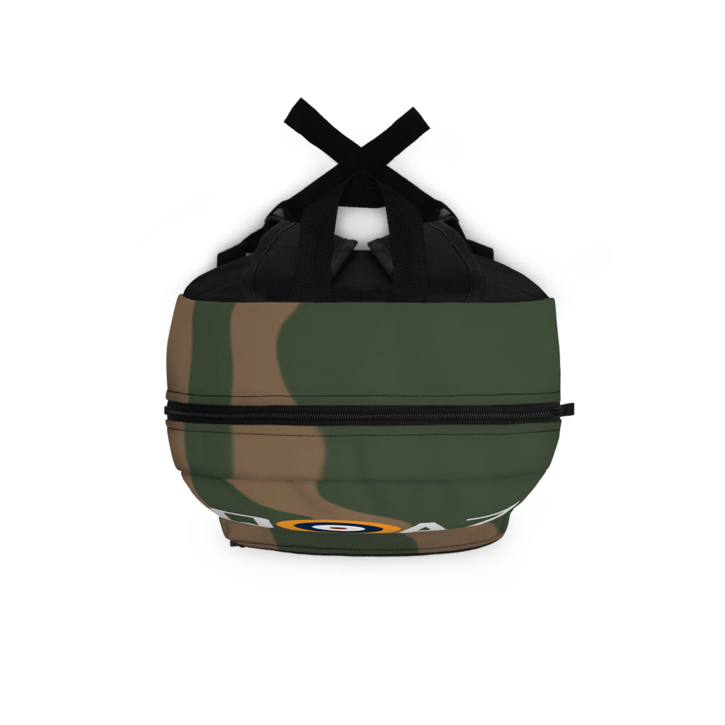 Spitfire "AZ-Q" of Pat Hughes Backpack - I Love a Hangar