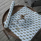 B-17 Flying Fortress Wrapping Paper -  Sky Blue