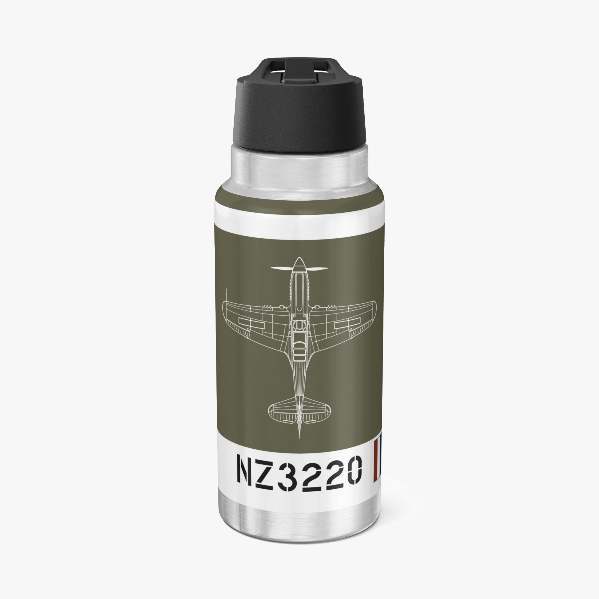 P-40 "Gloria Lyons" Tumbler, 32oz (950ml) - I Love a Hangar