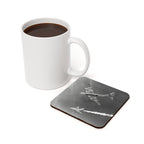 X-2 & B-50 Mothership Cork Back Coaster - I Love a Hangar